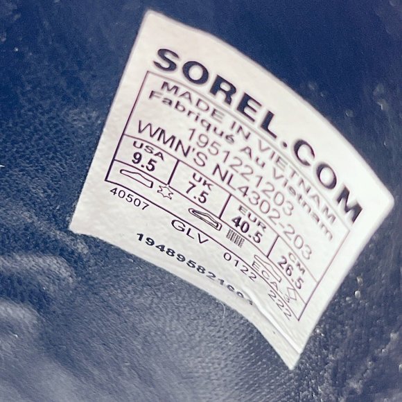 Sorel Brex Waterproof Platform Heel Chelsea Boot Bootie Chocolate US 9.5 - Picture 12 of 12